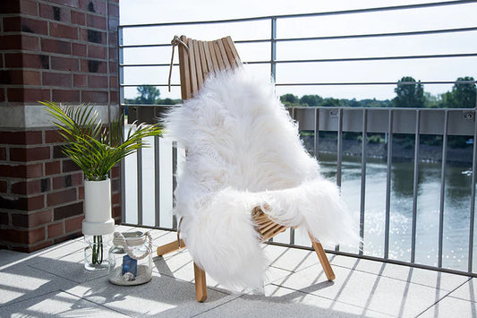 Tibetan Throw - Ivory