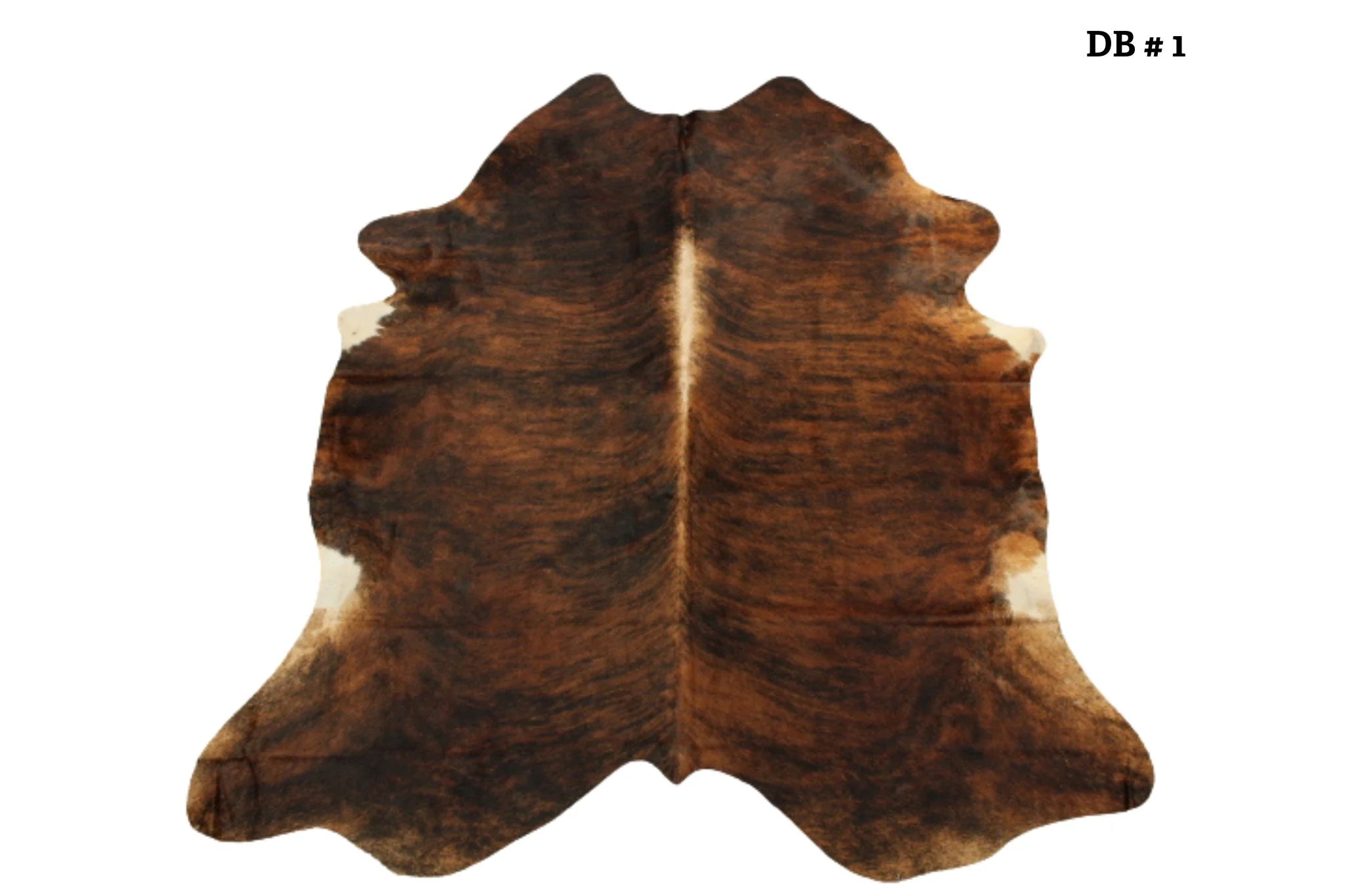 Cowhide Rug - Dark Brindle #4