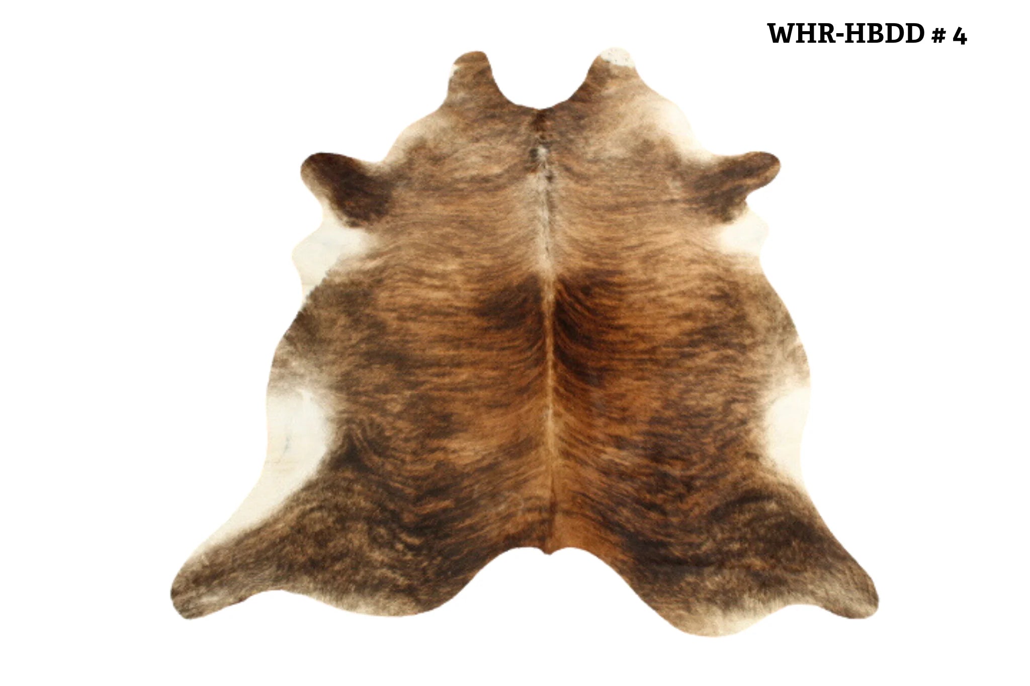 Cowhide Rug - Dark Brindle #4