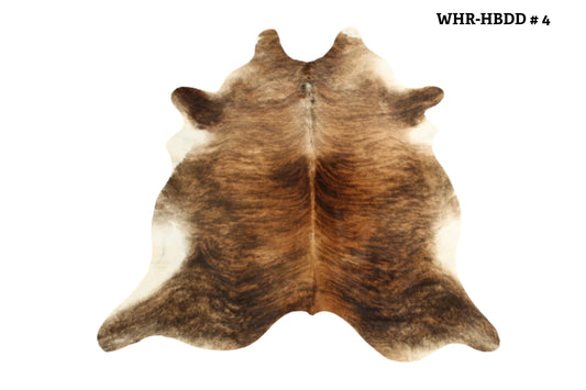 Cowhide Rug - Dark Brindle #4