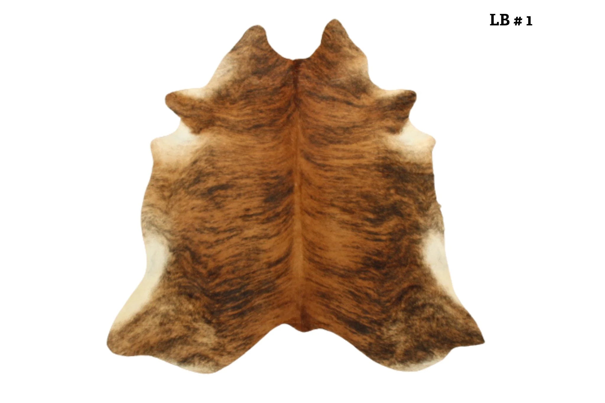 Cowhide Rug - Dark Brindle #4