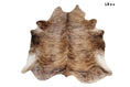 Load image into Gallery viewer, Cowhide Rug - Dark Brindle #4
