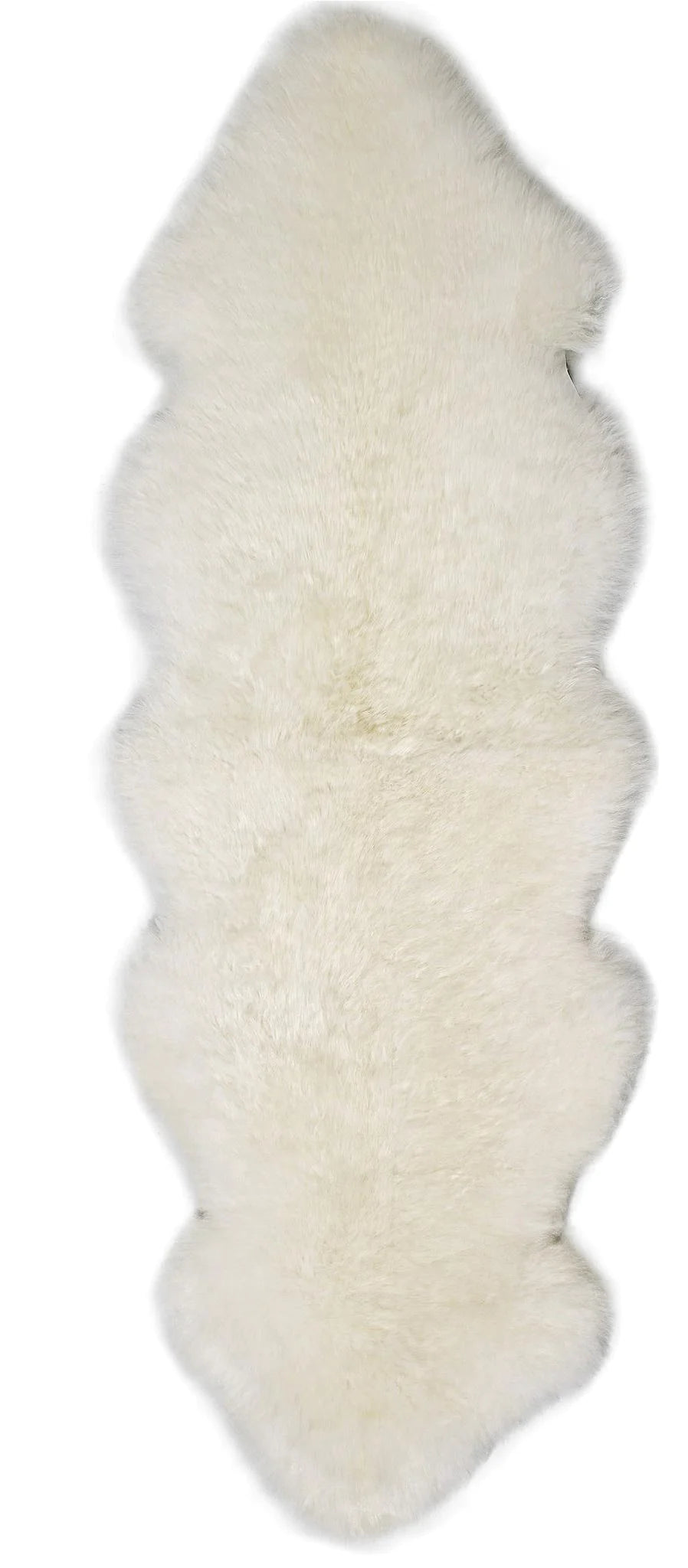 NZ Long Wool Double Sheepskin - Ivory