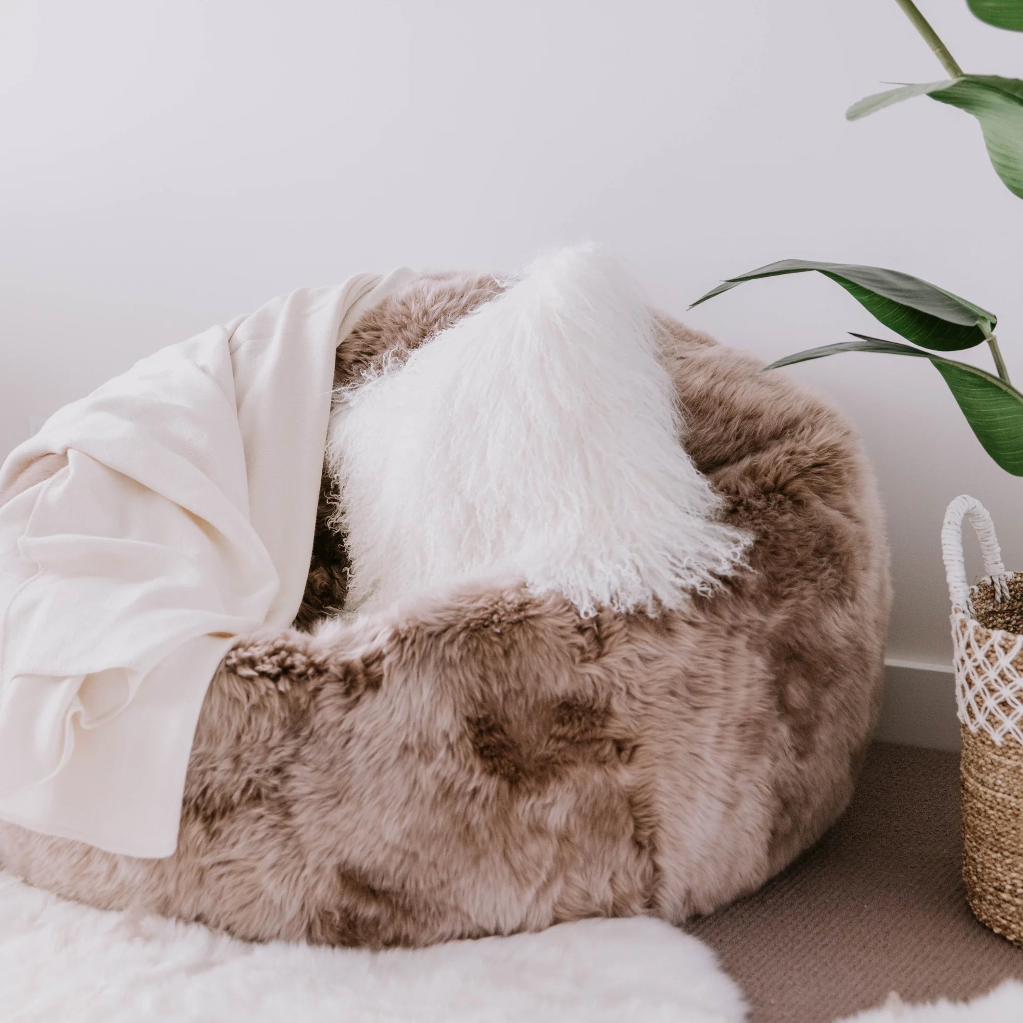 Sheepskin Bean Bag