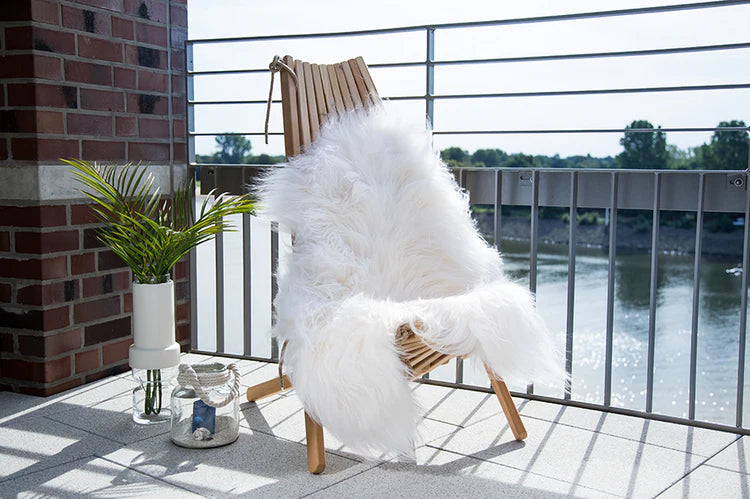 Tibetan Throw - Ivory